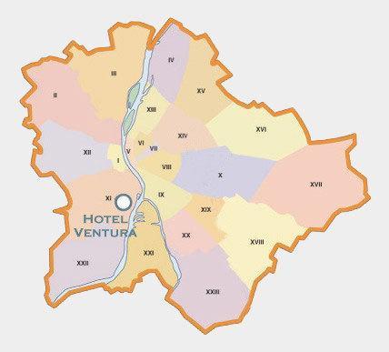 Hotel Ventura Будапеща Екстериор снимка